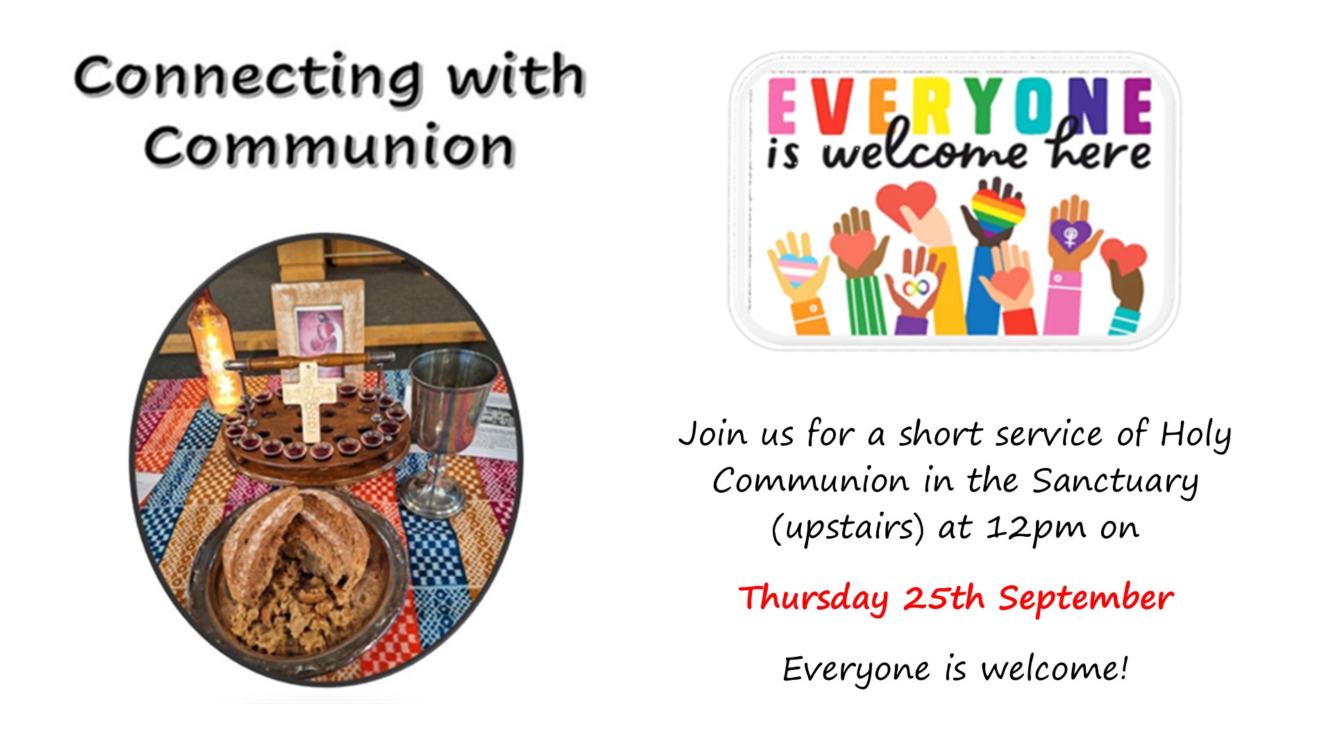 Thursday Communion Flyer